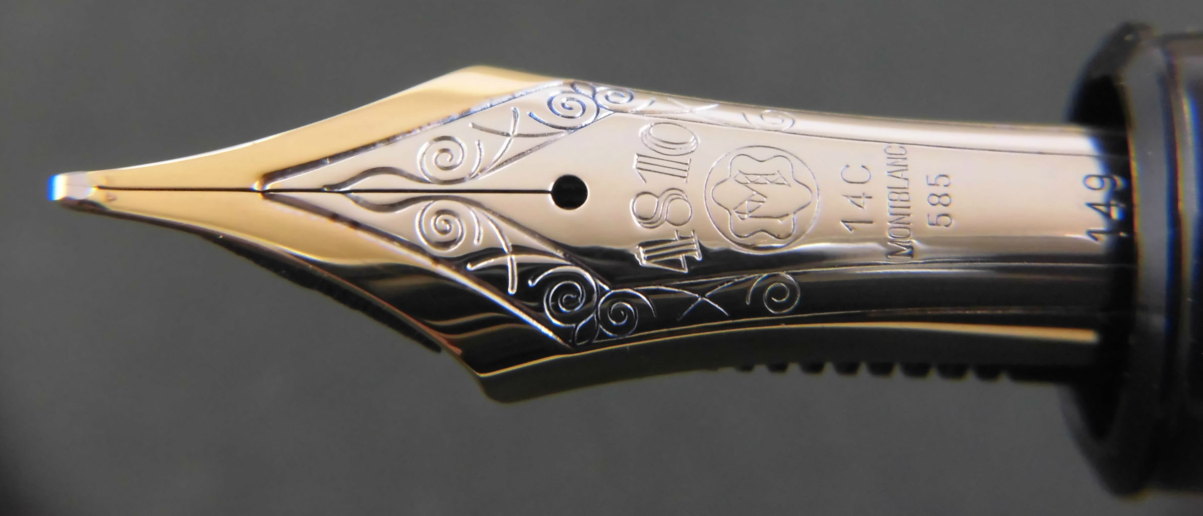 Mont Blanc Meisterstück 149 万年筆 14C 中白