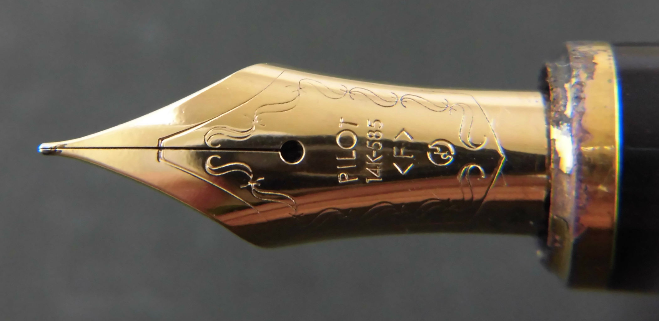 ヴィンテージ PILOT カスタム べっこう柄 万年筆 14K 585 パイロット カスタム ベッコウ 2種類 : 万年筆評価の部屋