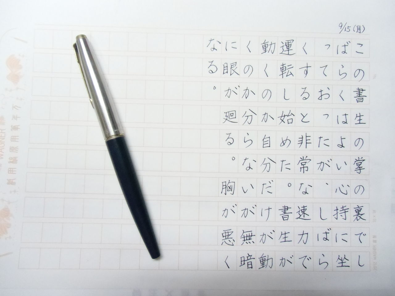 更新2 Parker 45 ペン習字sp 万年筆おやじの備忘録 更新2 Parker 45 ペン習字sp 万年筆おやじの備忘録