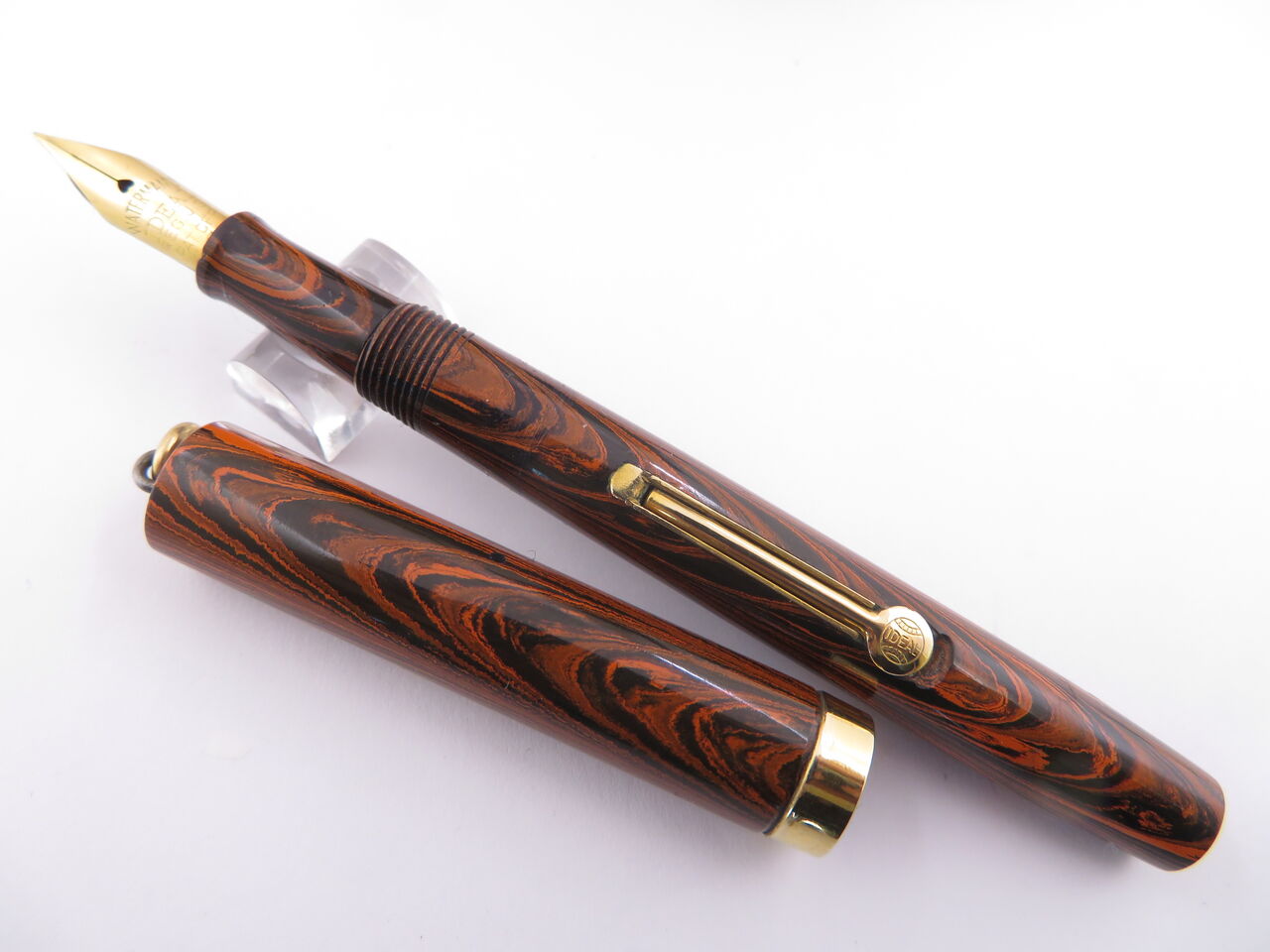 ウォーターマン 万年筆 ＃52 1/2 V オレンジ