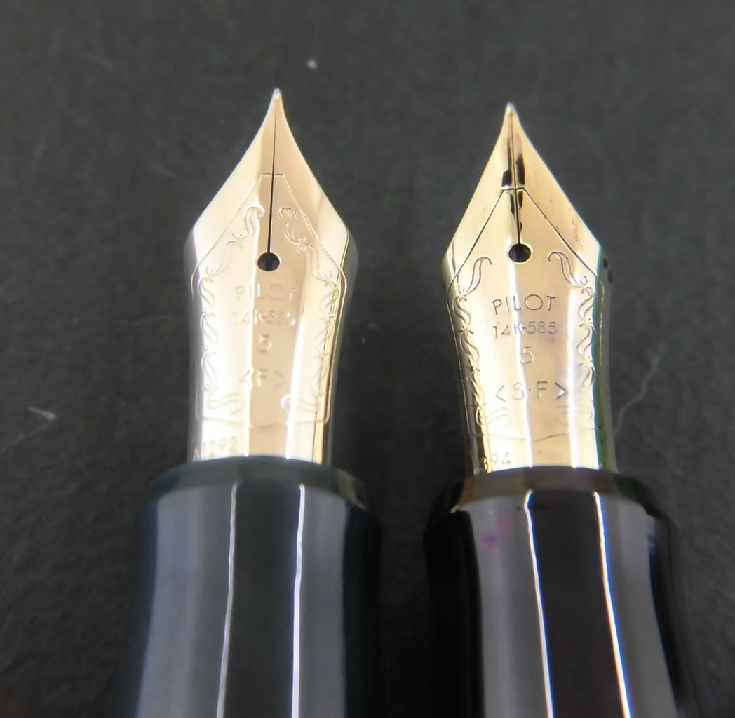PILOT CUSTOM 74 <SF> やっぱりスリットが！ : 万年筆おやじの備忘録