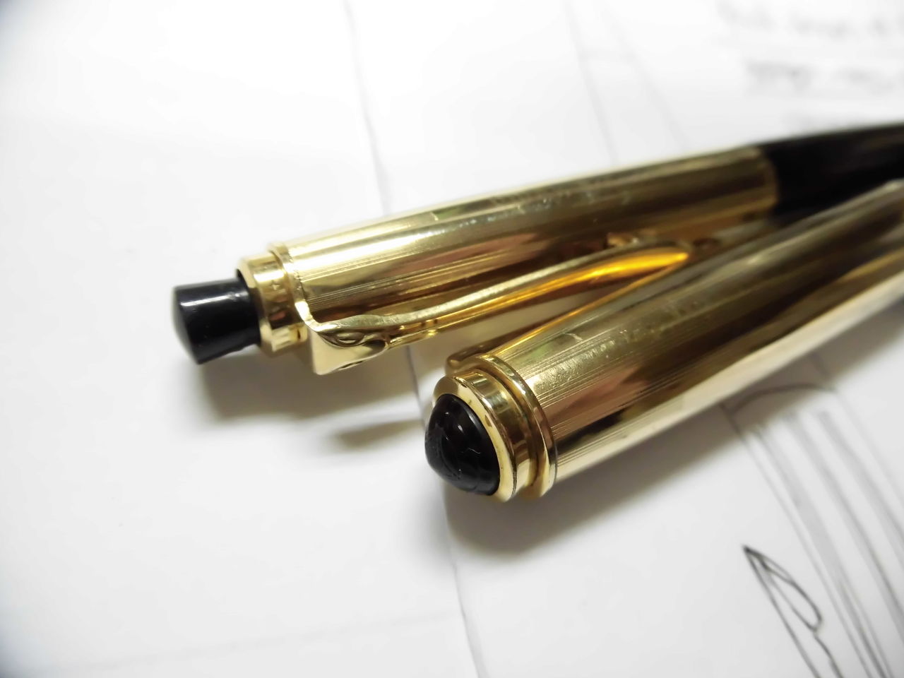 PELIKAN #550 ビンテージ・ペンシル 金黒 : 万年筆おやじの備忘録