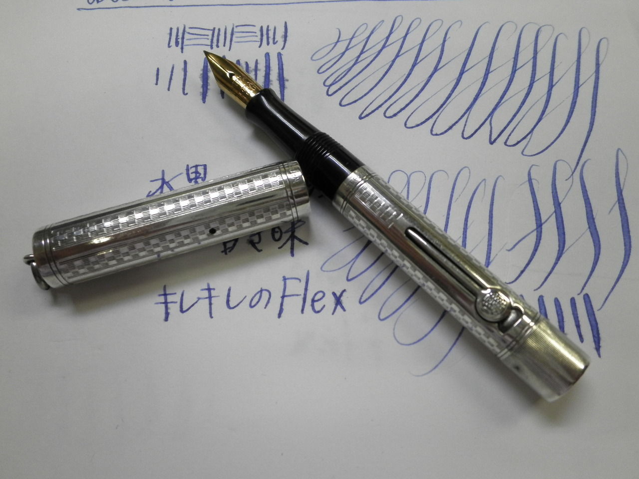 WATERMAN 452 1/2 V と 号外 レバーの裏 : 万年筆おやじの備忘録