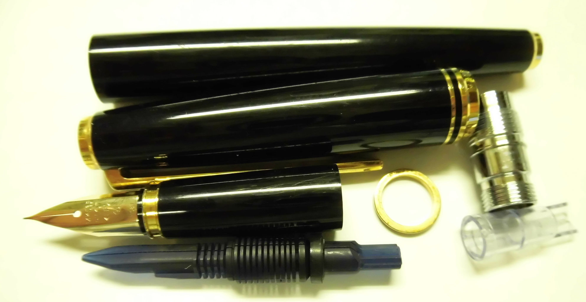 PILOT DELUXE 14K-585 <EF> : 万年筆おやじの備忘録