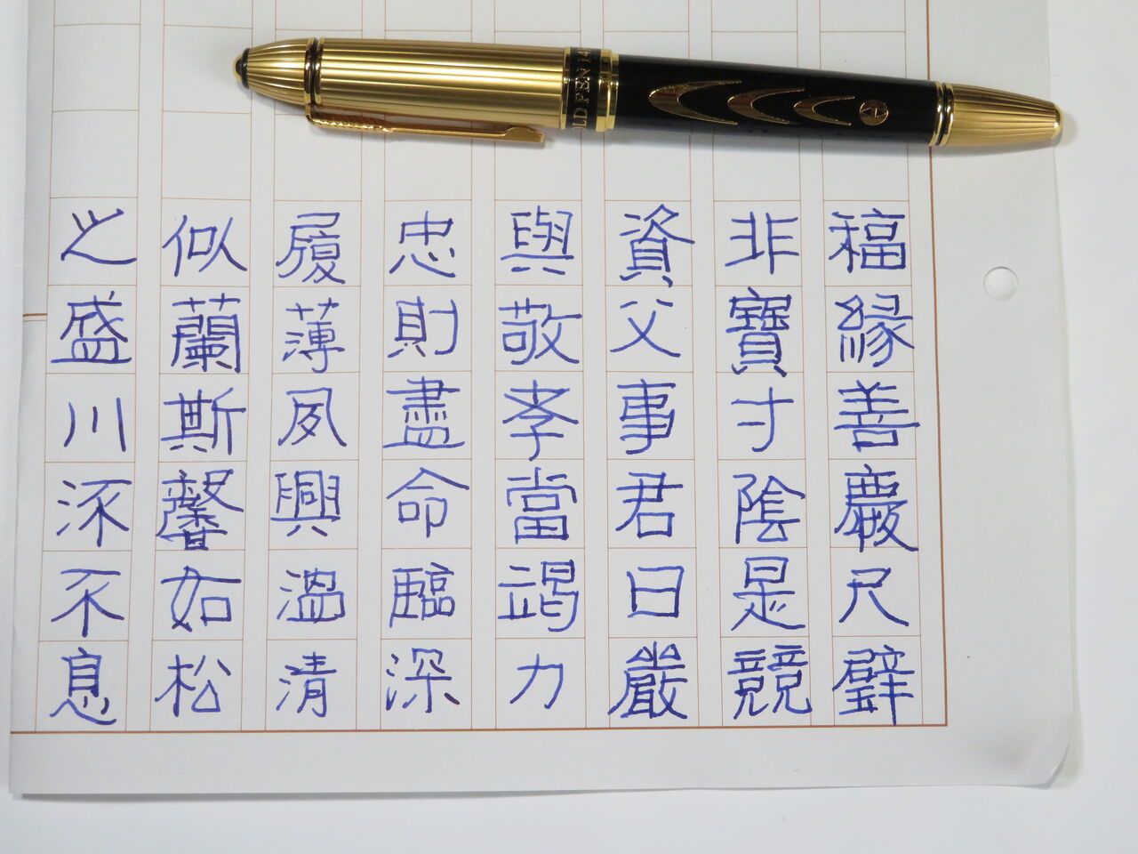 HAOLILAI GOLD PEN 14K-585＜M＞ : 万年筆おやじの備忘録