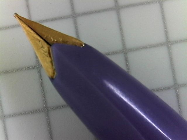 PILOT L-100V 14K (紫) : 万年筆おやじの備忘録