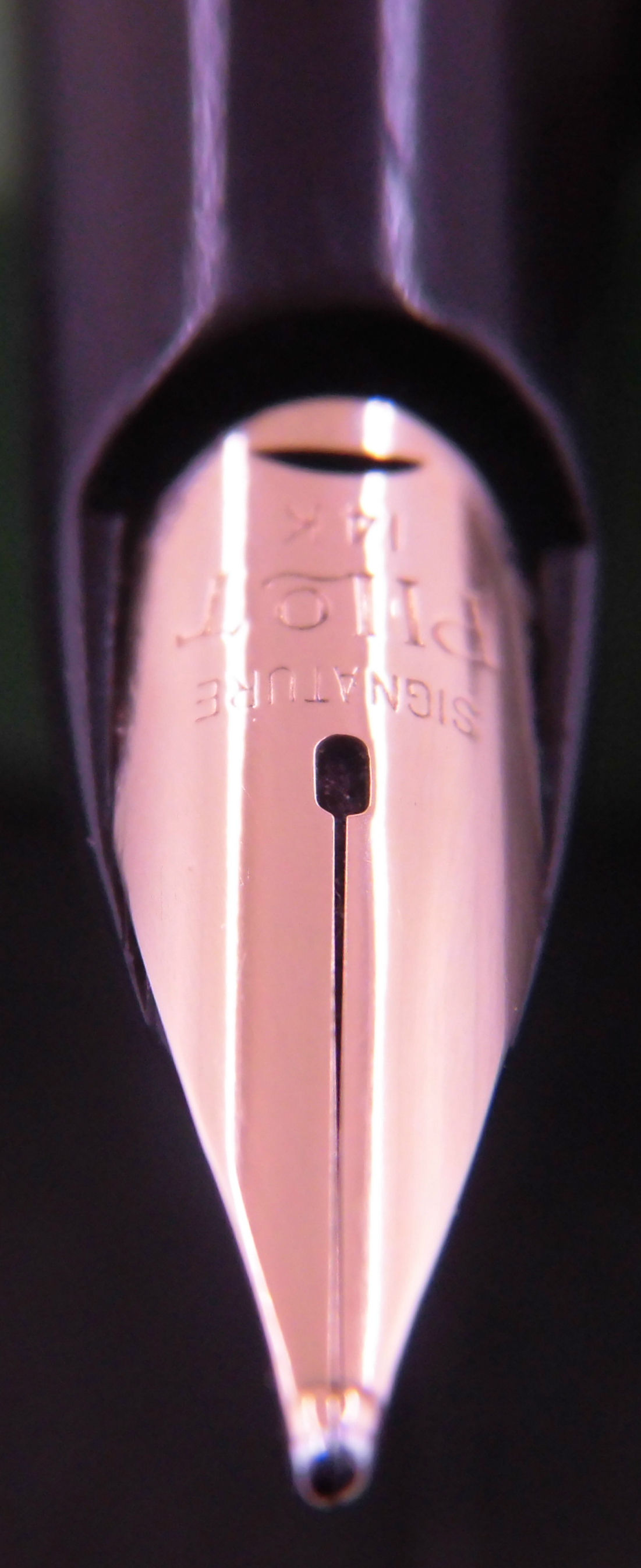 PILOT SUPER-250 その3（SIGNATURE) : 万年筆おやじの備忘録