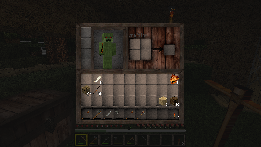 Minecraftにテクスチャを入れてみました アヴァヴァヴァ Minecraftにテクスチャを入れてみました アヴァヴァヴァ