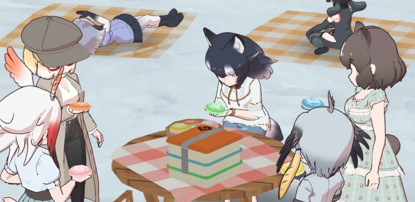 けもフレ３ ちからくらべ後のタイリクオオカミさん なんで私のだけこんな ミナミコアリクイ速報ーけもフレ３まとめー