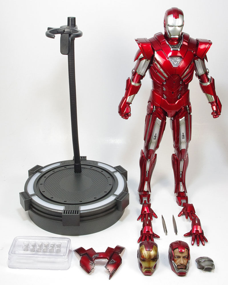 開封 ホットトイズ アイアンマン3 ムービー・マスターピース 1/6