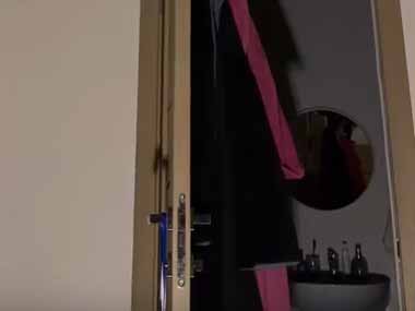 うちの猫がドアの上にいた。お前をずっと見ているぞ！ → 猫、ホラーです…