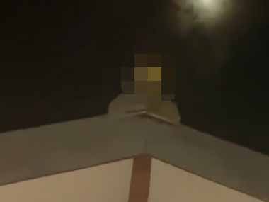 家の前にいたら上から視線を感じる。なんだろう？ → 見上げみたら…