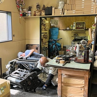印刷機解体ショウ