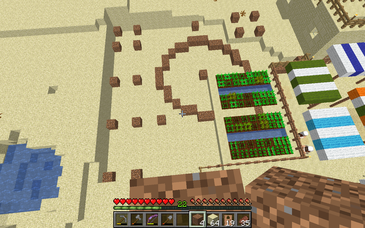 街道をゆく Minecraftのみち