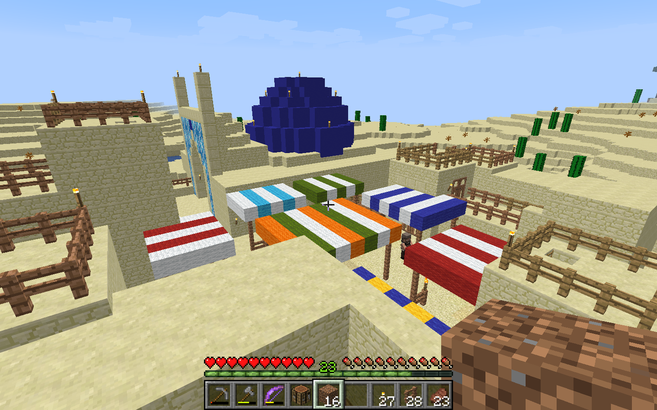 街道をゆく Minecraftのみち