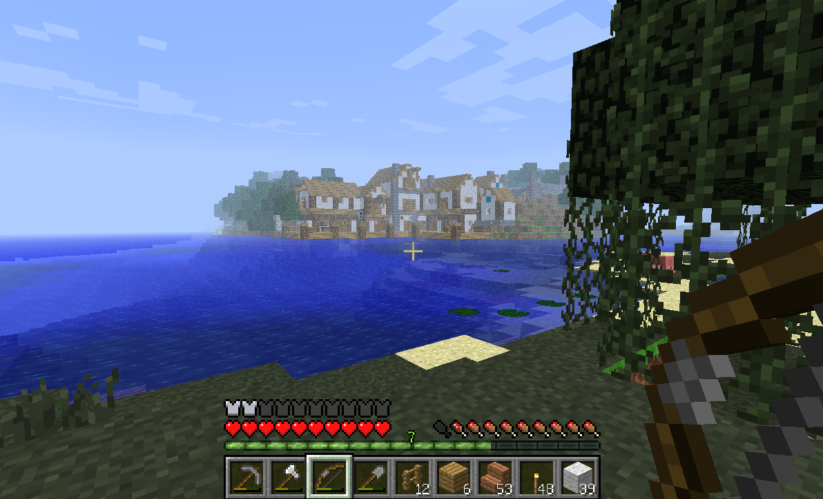 ゴース海航路の建設4 ヴェーレスンの商館 教会 船 街道をゆく Minecraftのみち ゴース海航路の建設4 ヴェーレスンの商館 教会 船 街道をゆく Minecraftのみち