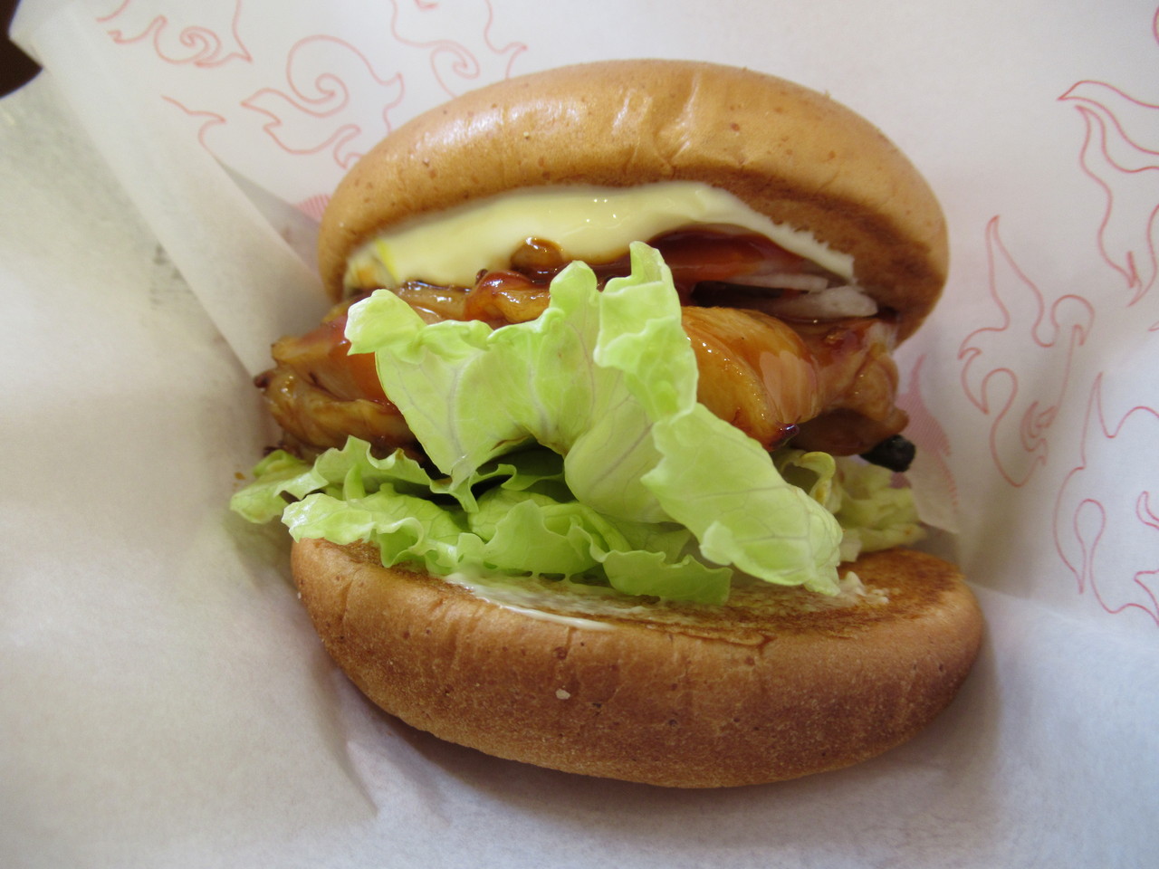 東久留米市 モスバーガー 東久留米滝山店 激辛テリヤキチキンバーガー 冷製カレーチキンバーガー オニポテセット ハラヘリ日記 Ii