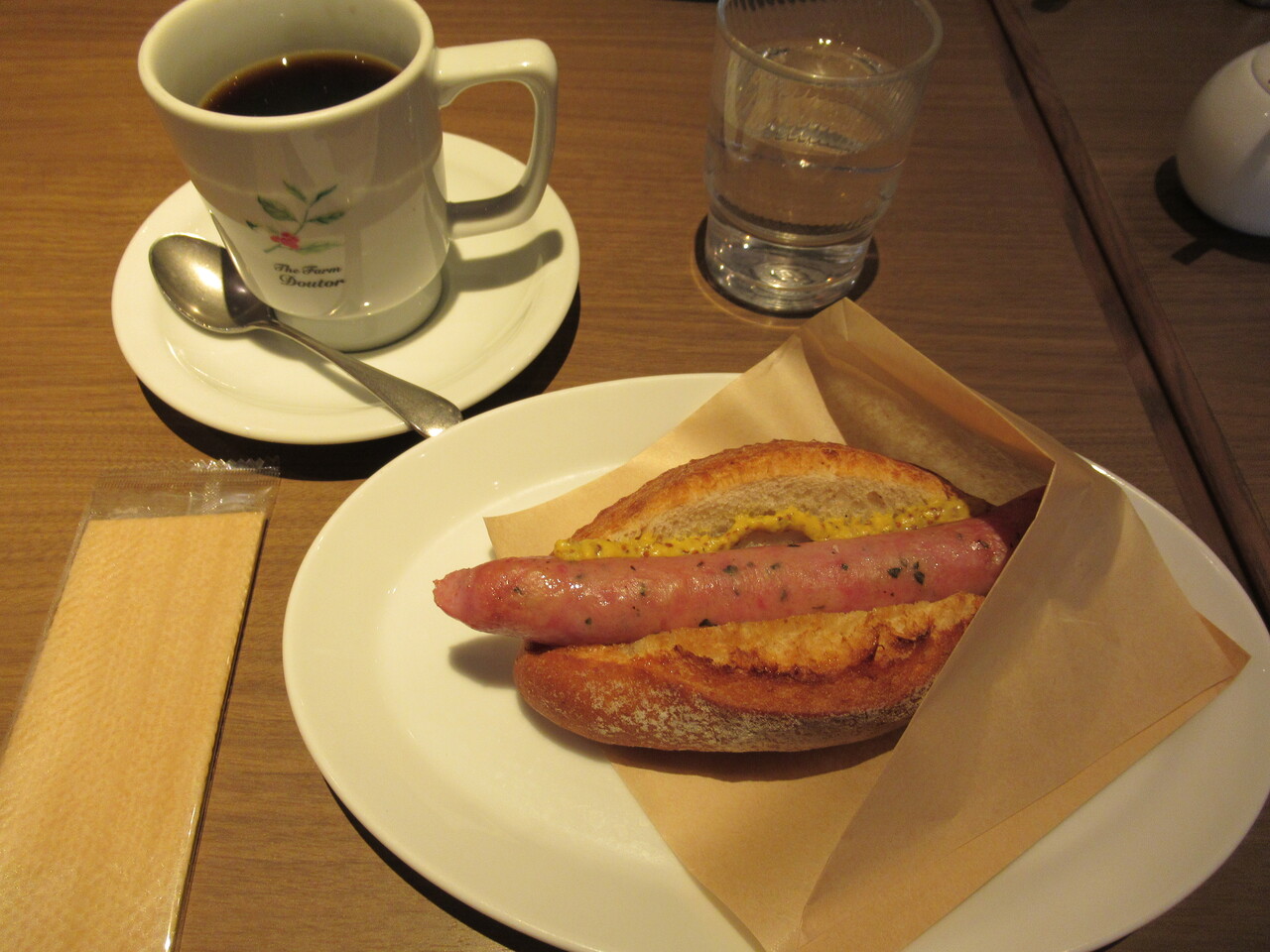 飯田橋 ドトール珈琲店 飯田橋ラムラ店 珈琲 ドトールドッグ モーニング ハラヘリ日記 Ii