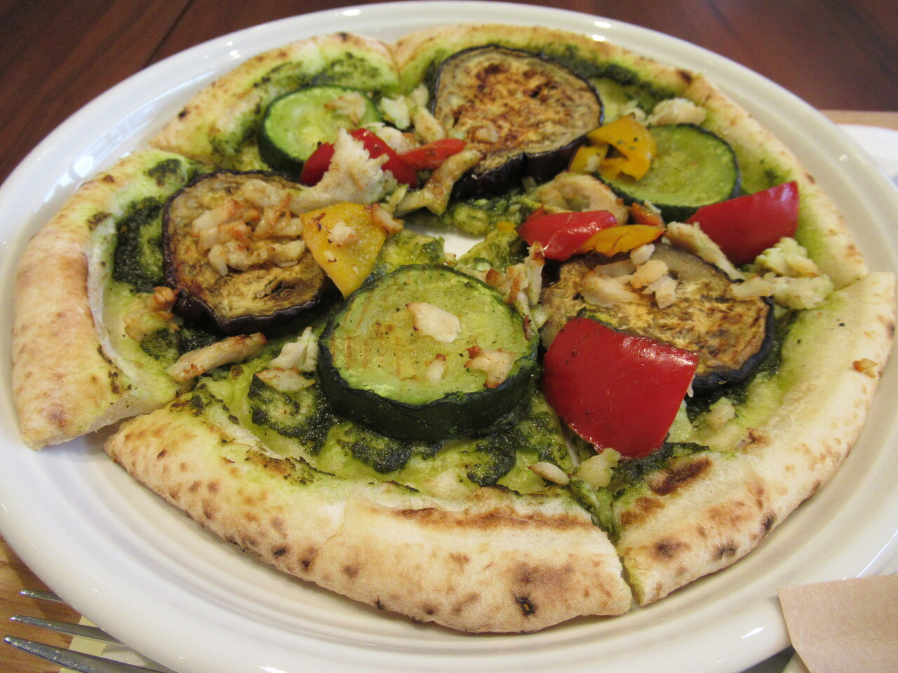 小平市 ドトールコーヒーショップ Enejet久留米ニュータウン店 夏野菜のバジルピザ キッチンジャーマンドッグ アイスコーヒー R ハラヘリ日記 Ii