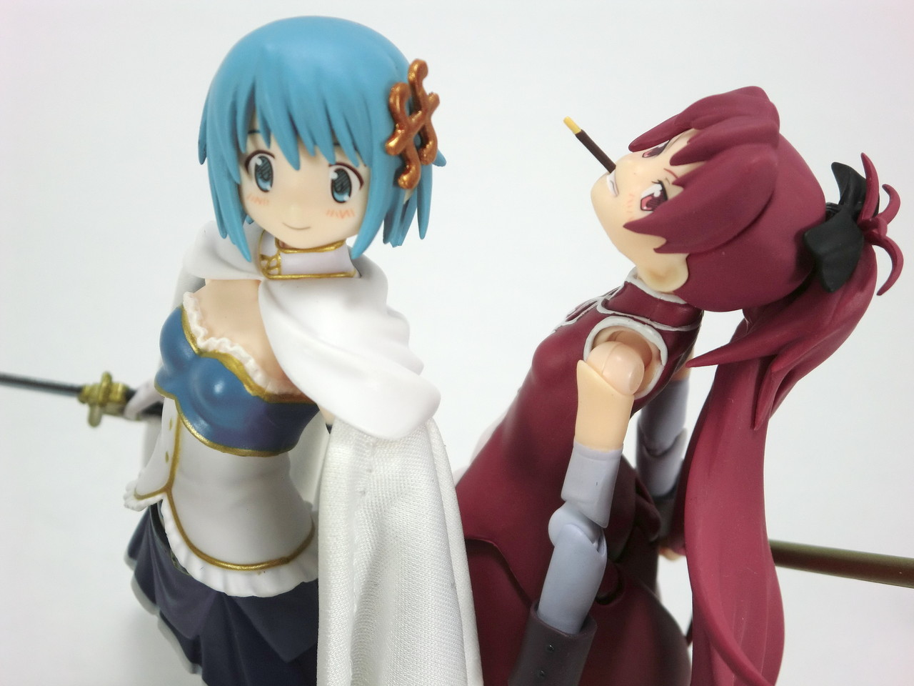 Figmaで対シャフ度専用あんこちゃんとフォルテシモさやかちゃん 玩具不十分 Figmaで対シャフ度専用あんこちゃんとフォルテシモさやかちゃん 玩具不十分