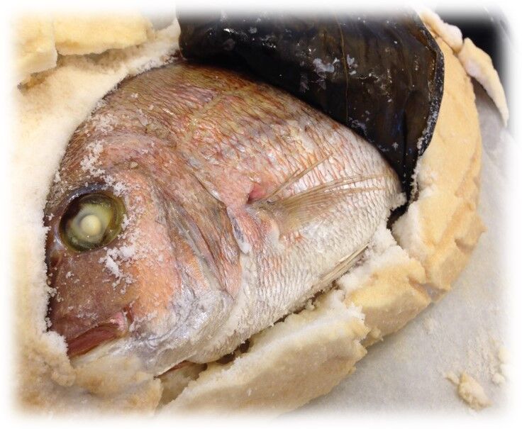 おせち料理レシピ 鯛の塩釜焼き 野菜と魚のおもてなしサロン Maman S Dream 神戸 明石