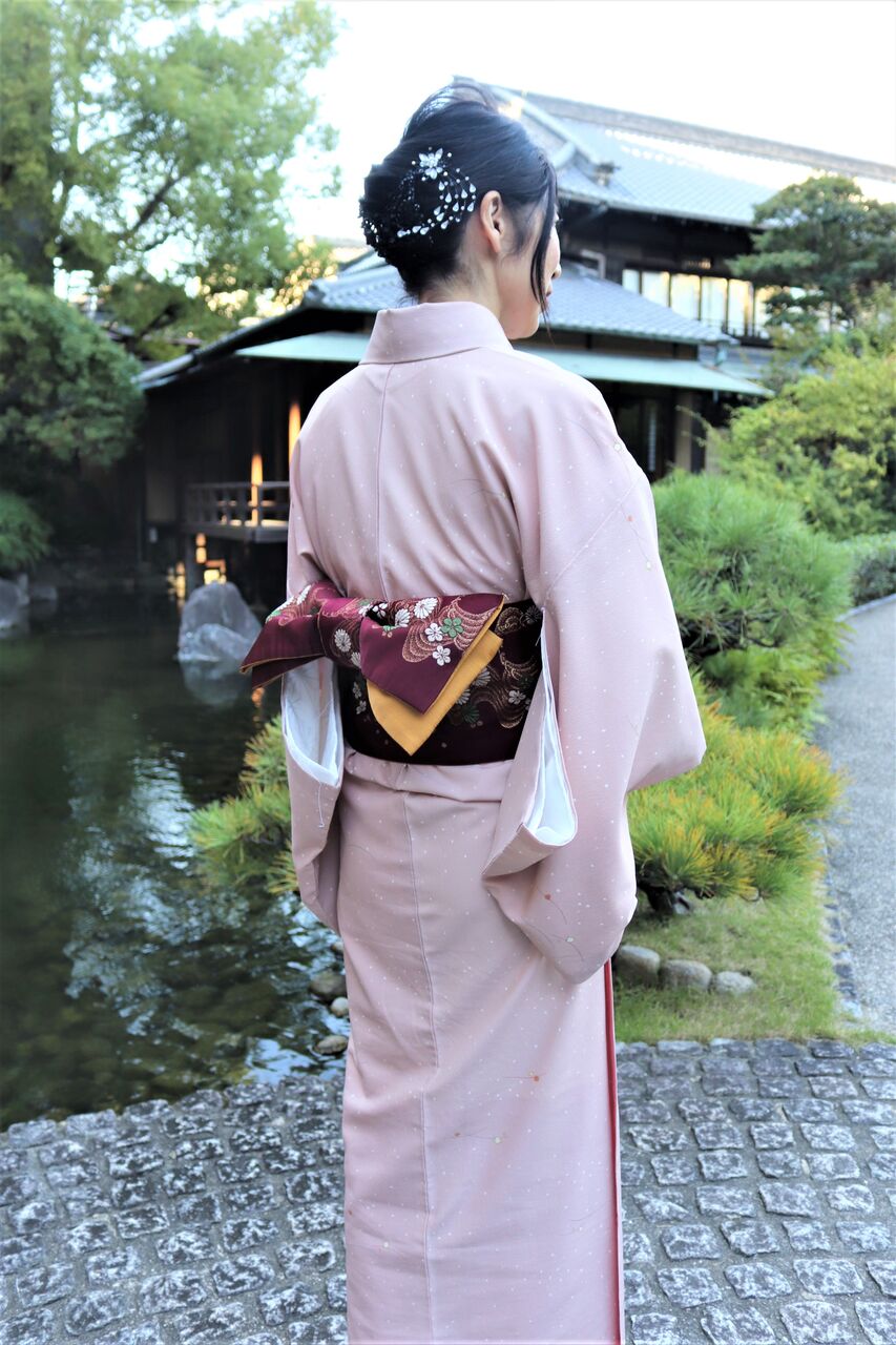 着物でおもてなし・・・和文化は素晴らしい。自分で着付けできたら、なお嬉しい♪ 野菜と魚のおもてなしサロン