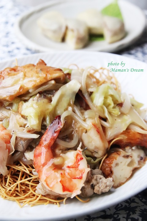 海鮮皿うどん