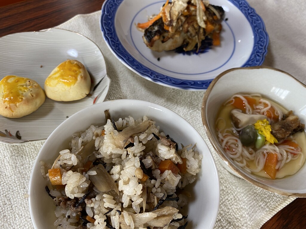 料理教室 秋を満喫 和食の御膳 野菜と魚のおもてなしサロン Maman S Dream 神戸 明石