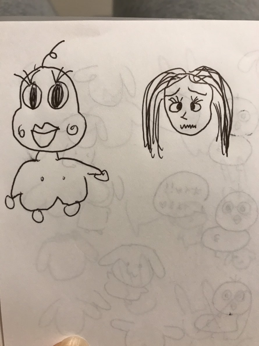 ふとまつが描いた絵