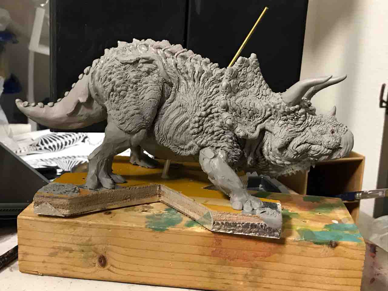 トリケラトプス : ねんど星人のねんどblog