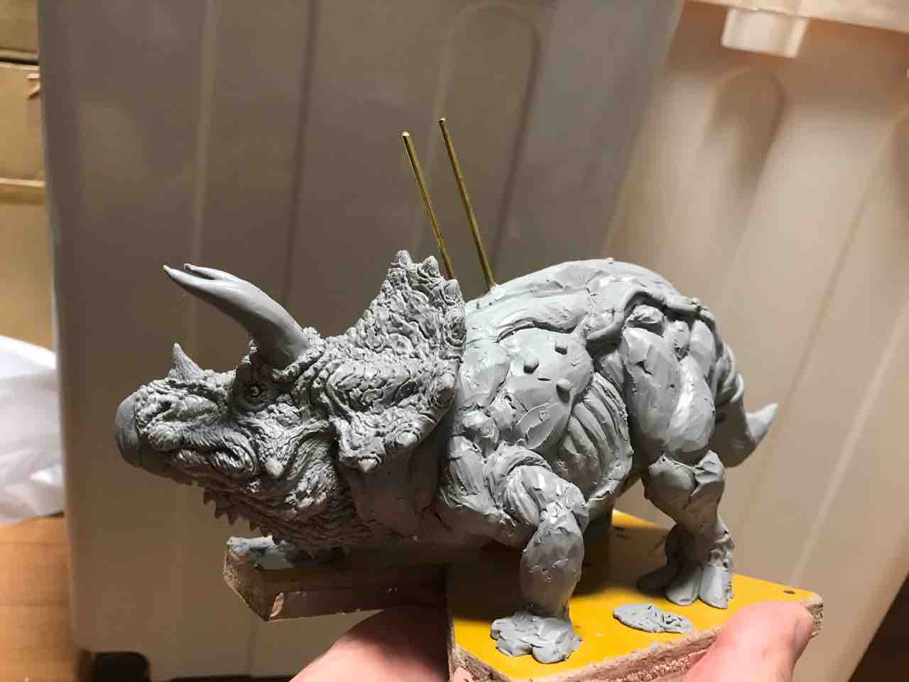 トリケラトプス : ねんど星人のねんどblog