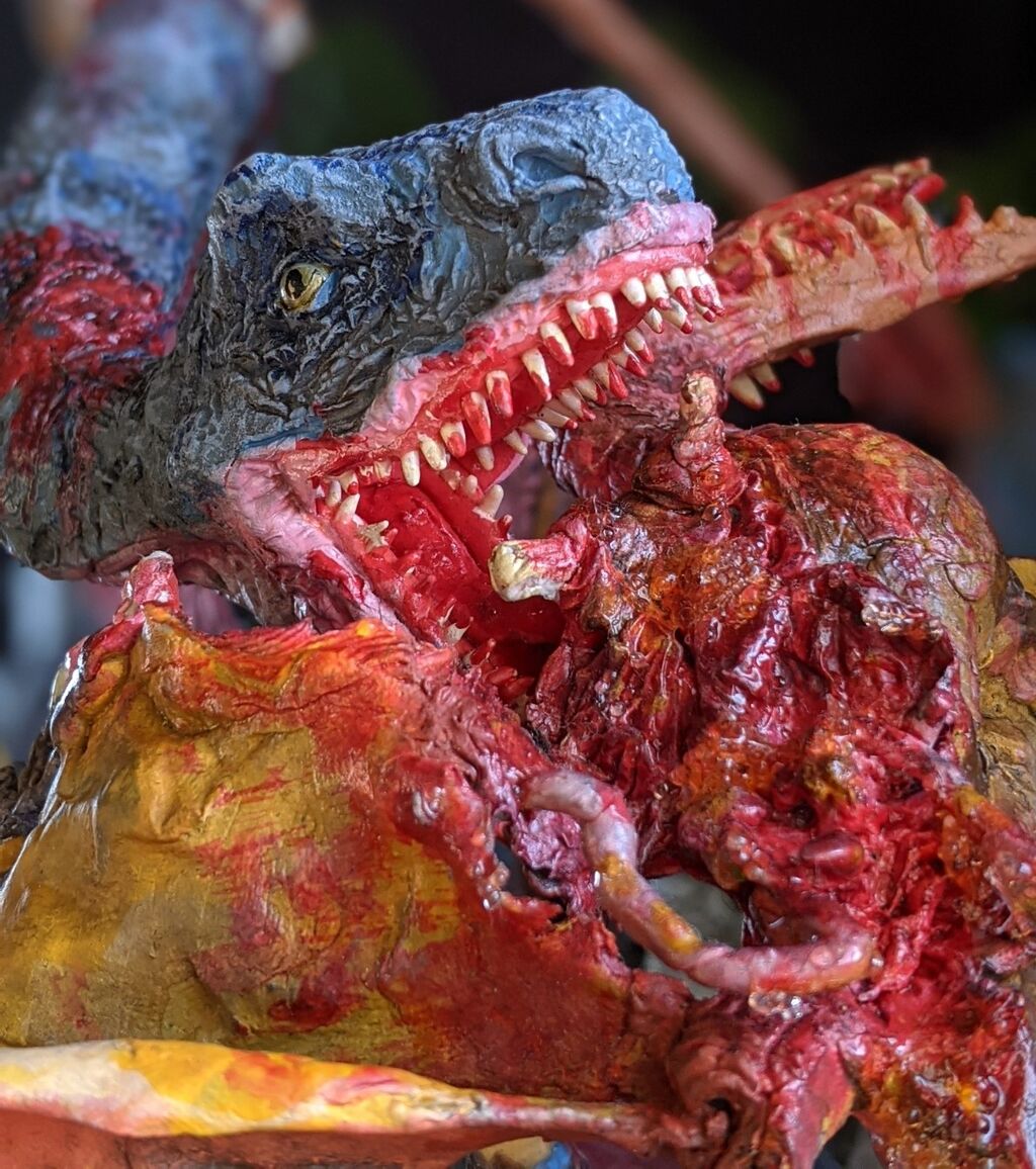 プレシオサウルスとランフォリンクス◇恐竜名鑑⑧ : ネンドソーいつか