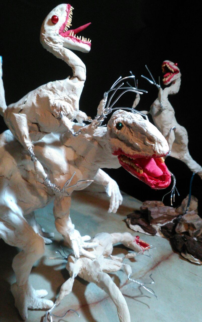 石粉粘土作品「Chinese Dragon」