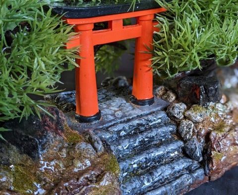 ジオラマ完成４