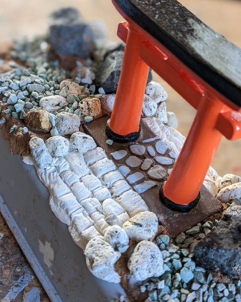 鳥居ジオラマ４０