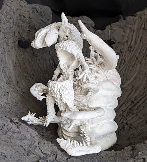 高原竜対蟻地獄甲虫24