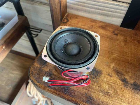 秋月電子300円スピーカーのボックス作り : 自力建設 ガレージ→港の家 