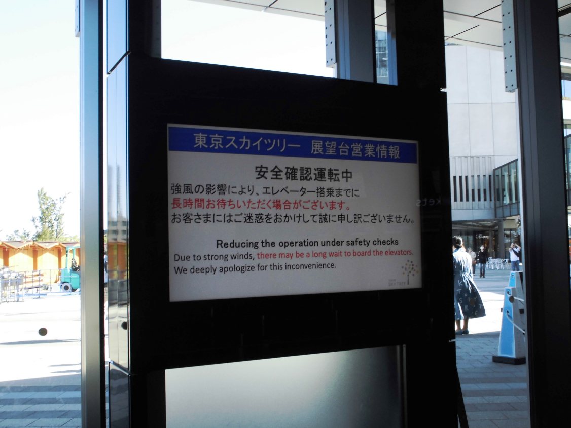 スカイツリー安全確認運転 かぼちゃ達 ゴチャツリー 東京スカイツリー プラス