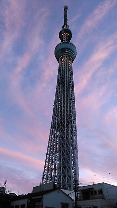 夕焼け 朝 スカイツリーショップ入口など 東京スカイツリー プラス 夕焼け 朝 スカイツリーショップ入口など 東京スカイツリー プラス