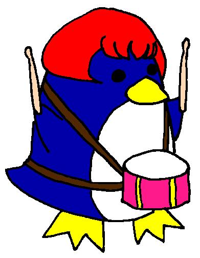 ちんどんや看板使用イラスト 新 情熱の相対性理論