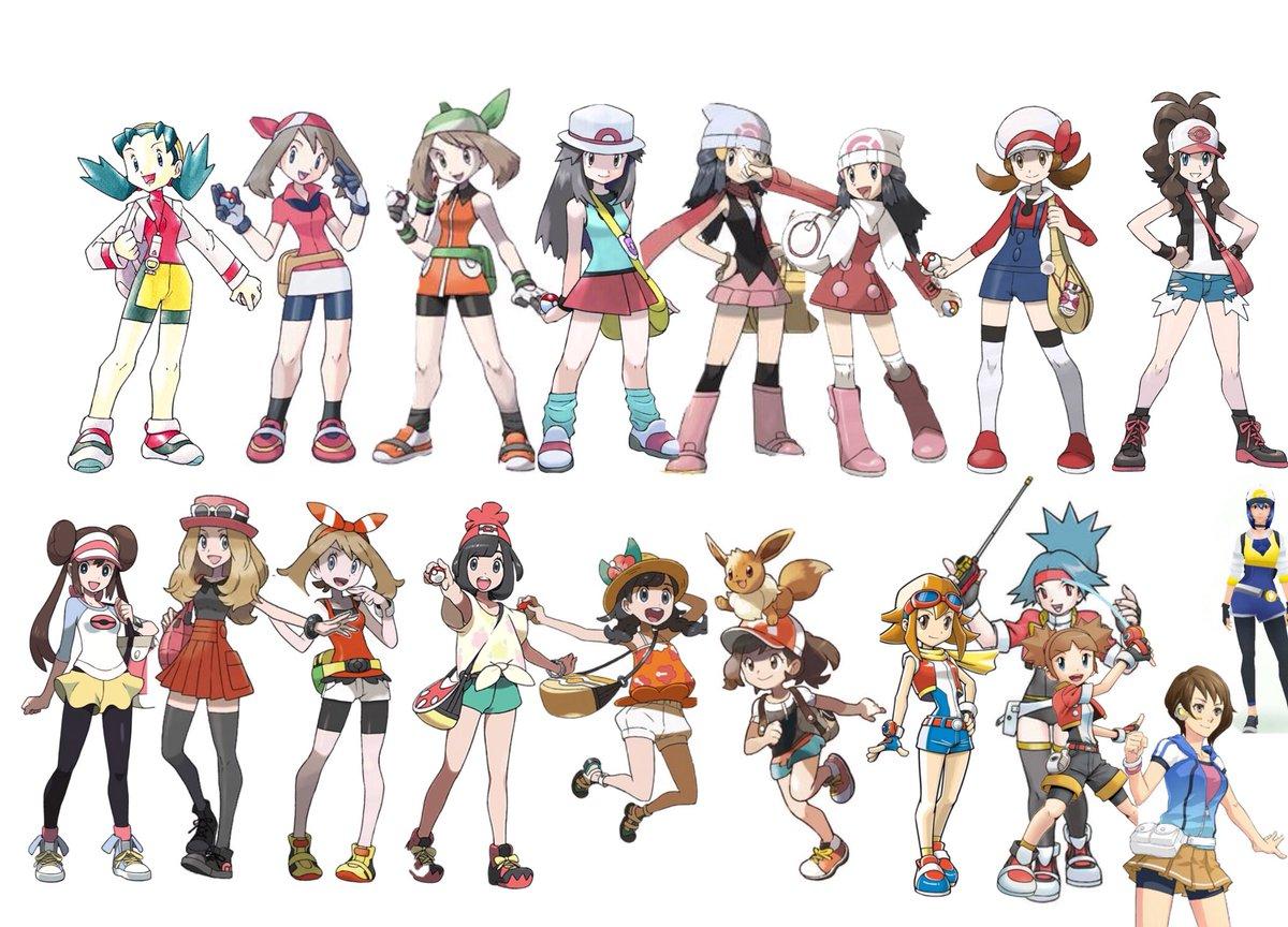 画像 ポケモンの女主人公さん 皆かわいい なんjやきう関係ない部 おんj