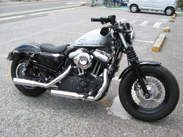 2011年式xl1200x スポーツスター 1200フォーティーエイト タコメーター取り付け作業 Harleydavidsonパーツディストリビューター ネオファクトリー カスタムショップ ネオガレージブログ