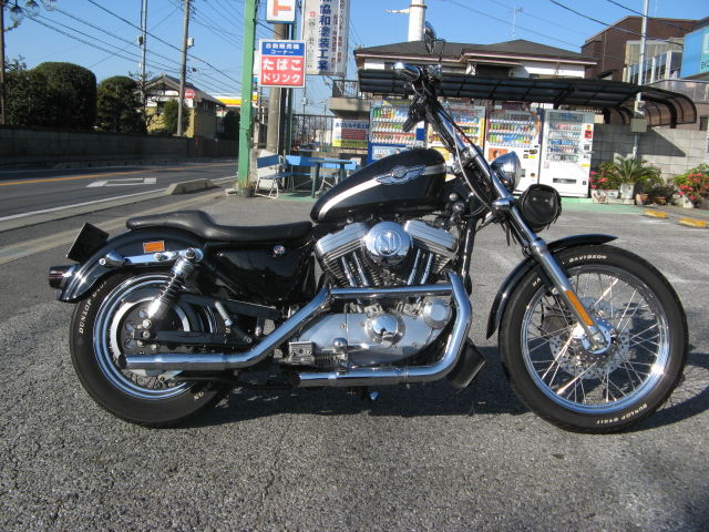 2003年式XL883 スポーツスター883の前後ローター交換