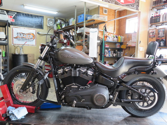 ⚡2019年式FXBBにチョッパーバー装着⚡