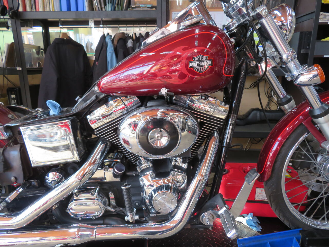 2002年式FXDWG S&Sの509G ギアカム化作業!! : HarleyDavidsonパーツ 