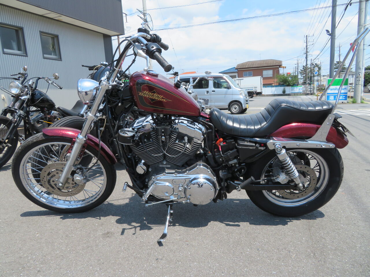 🌟ロングフォーーーーーーク🌟2012年式XL1200V インナーチューブ交換他