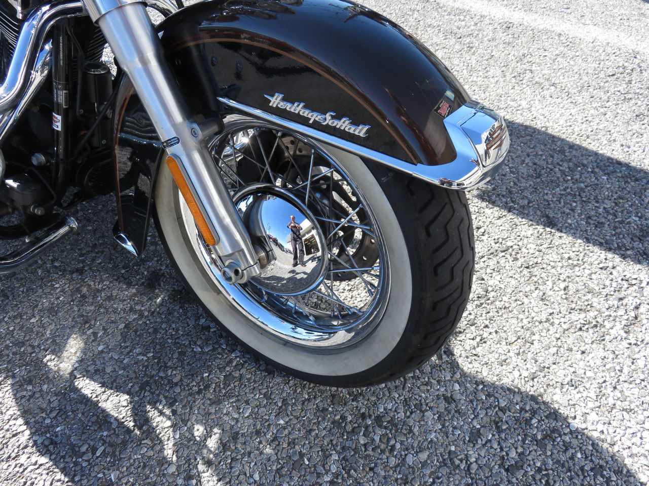 2013年式FLSTCの前後タイヤ交換！！ : HarleyDavidsonパーツ