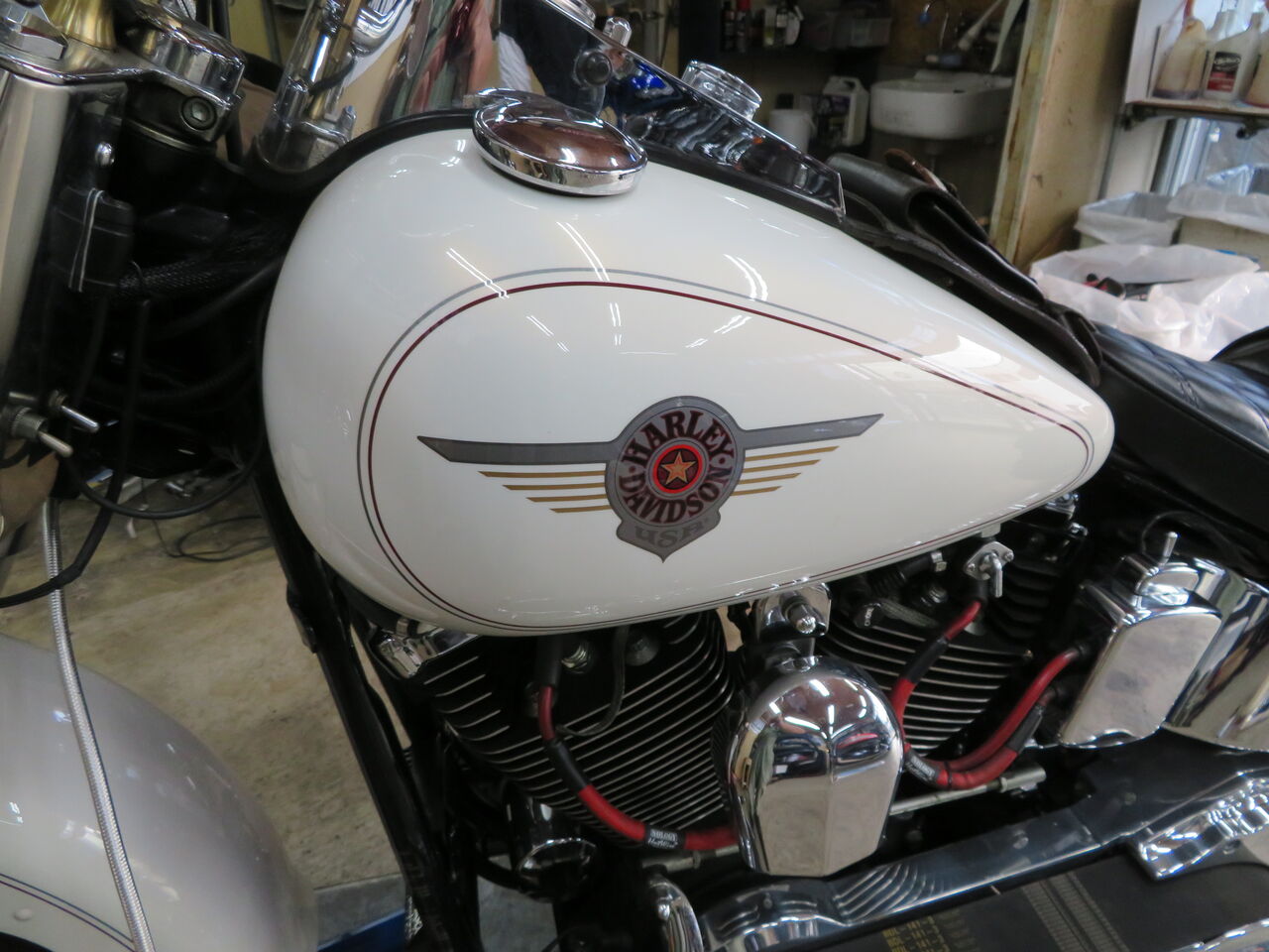 お客さま専用ページ ☆1999年FLSTF☆カスタムに終わり無し！進化するファットボーイ