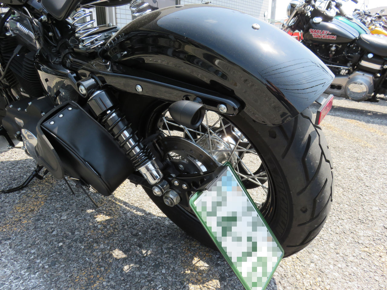 2013年式XL1200XのRフェンダーをショートフェンダーへ交換 2013年式XL1200XのRフェンダーをショートフェンダーへ交換
