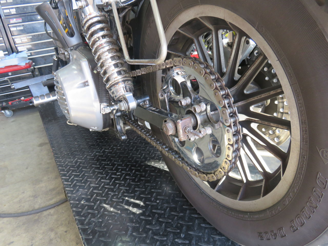 1984年式FXS チェーン・スプロケット交換！！ : HarleyDavidsonパーツ 